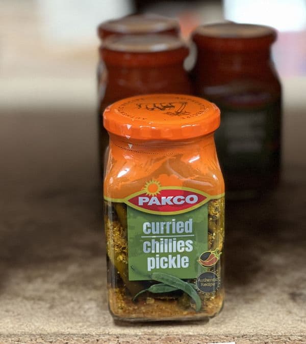 Packo - Curried Chillies Pickle 325g