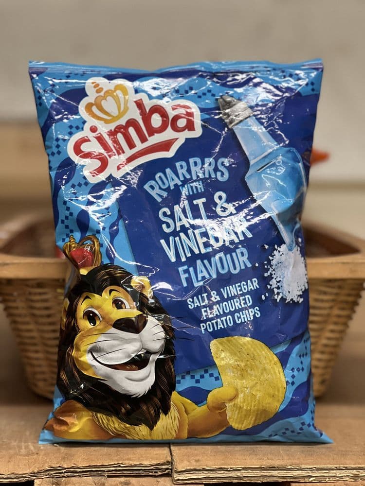 Simba Salt Simba Salt & Vinegar - 120g