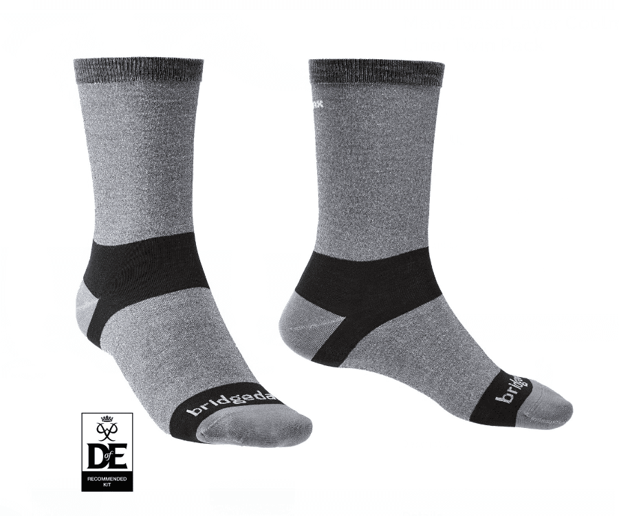 Comfort Socks Calzini Da Escursionismo Bridgedale HIKE Medio - Verdi Per Uomo, Taglia Unica Timberland Uomo Barca - Foto 3