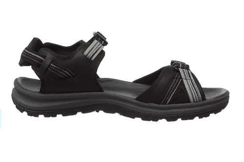 Keen Terradora II Open Toe Leather Women's Sandal: Black / Magnet