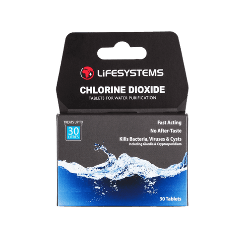 Lifesystems Chlorine Dioxide Tablets for Water Purification