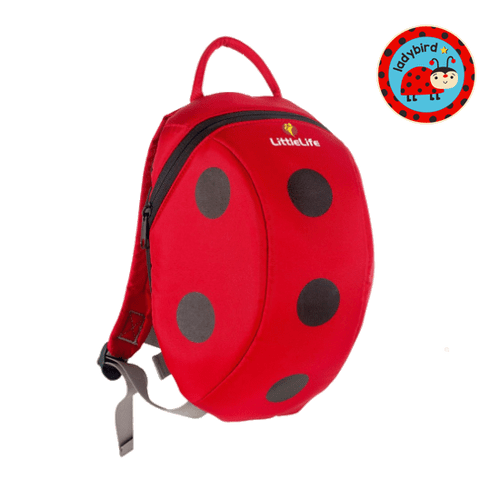 LittleLife Big Kids Ladybird Backpack