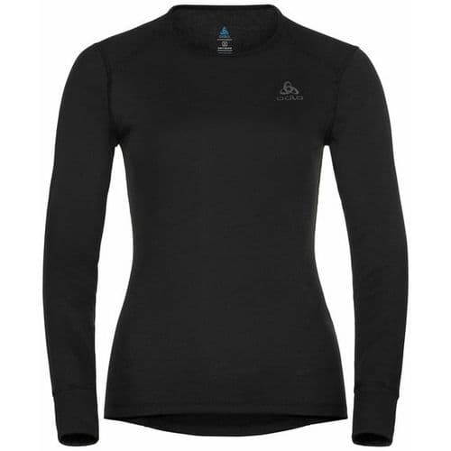 Odlo Women's Crew Neck Long Sleeved Warm Baselayer