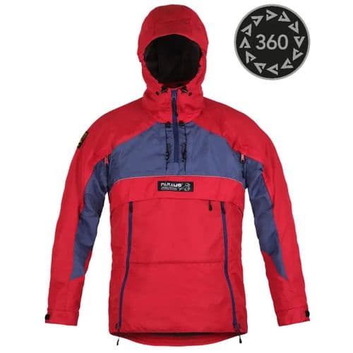 Paramo Unisex Aspira 360° Smock: Fire/Indigo