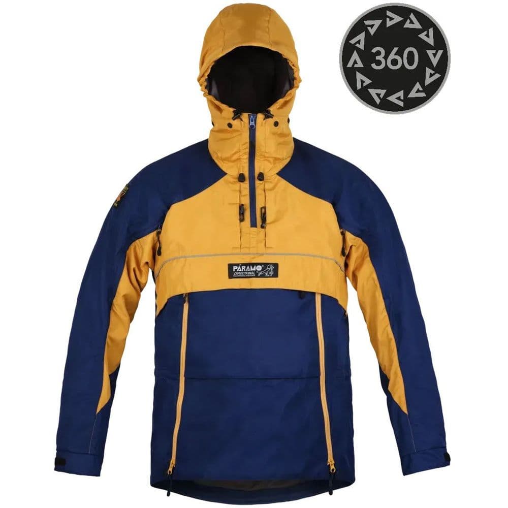 Paramo Unisex Aspira 360° Smock: Midnight / Gold