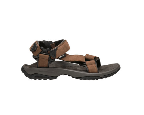 Teva Terra Fi Lite Leather Men's Walking Sandal (Brown)