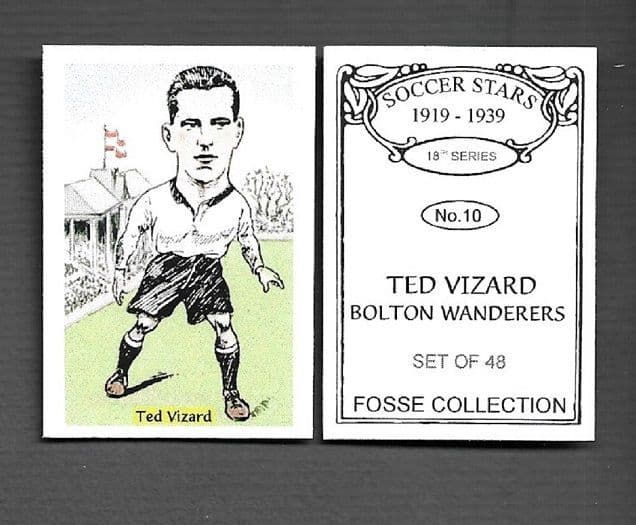 Bolton Wanderers Ted Vizard 10 FC18