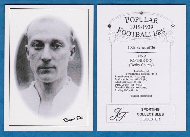 Derby County Ronnie Dix 9 10