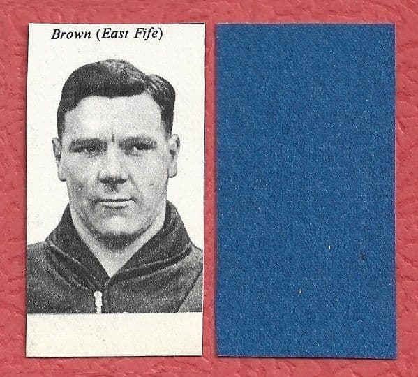 East Fife Allan Brown UB