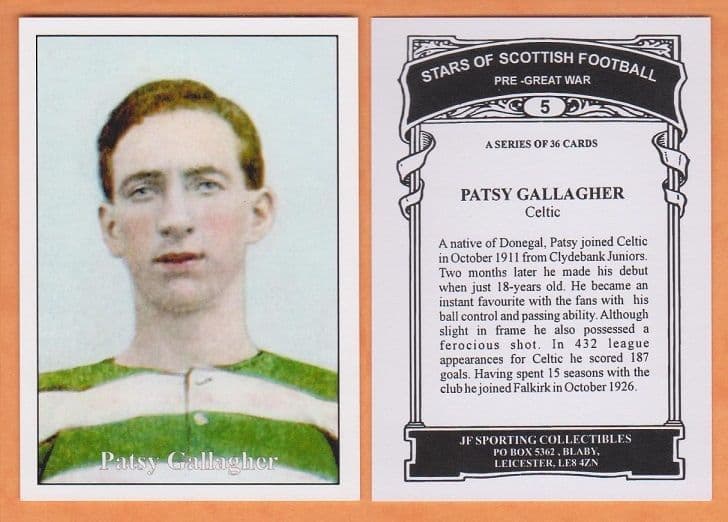 Glasgow Celtic Patsy Gallagher 5