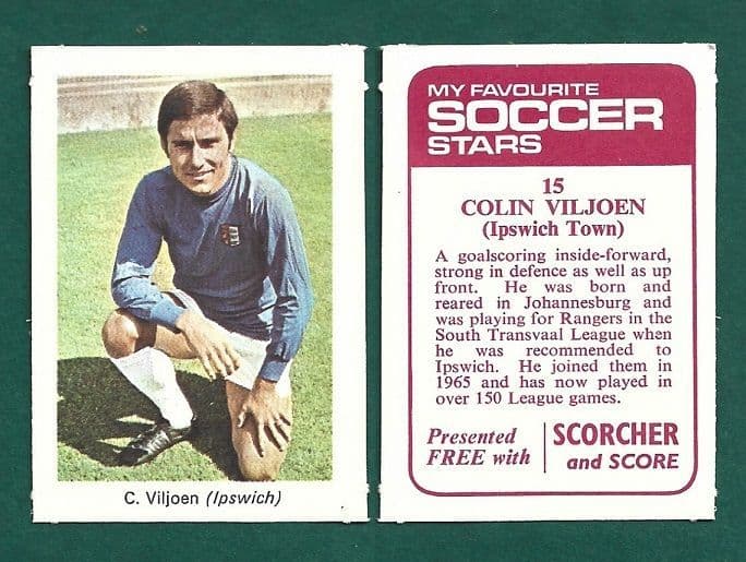 Ipswich Town Colin Viljoen 15