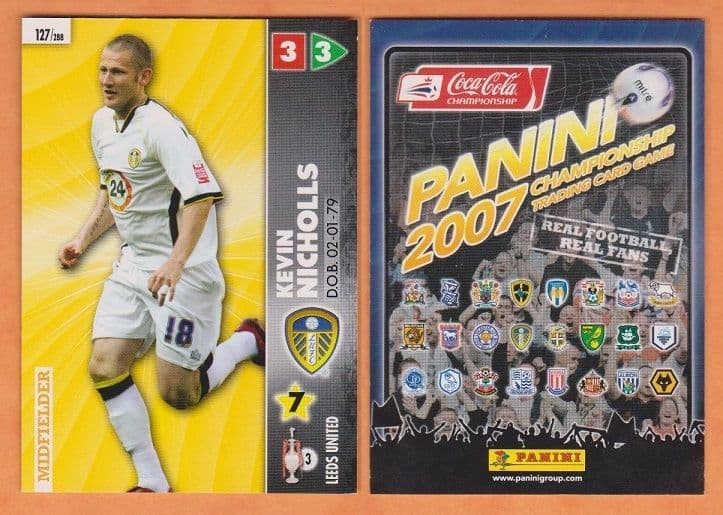 Leeds United Kevin Nicholls 127