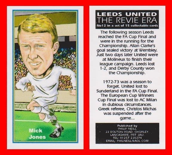 Leeds United Mick Jones England 12