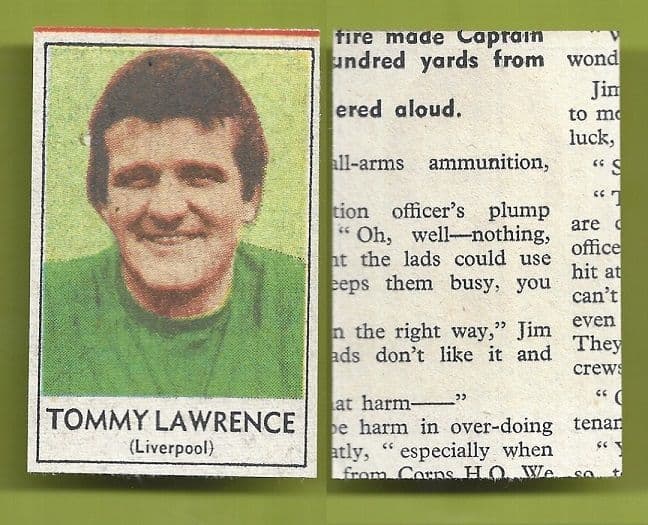 Liverpool Tommy Lawrence 1969