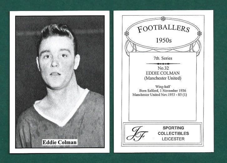 Manchester United Eddie Colman 32 7