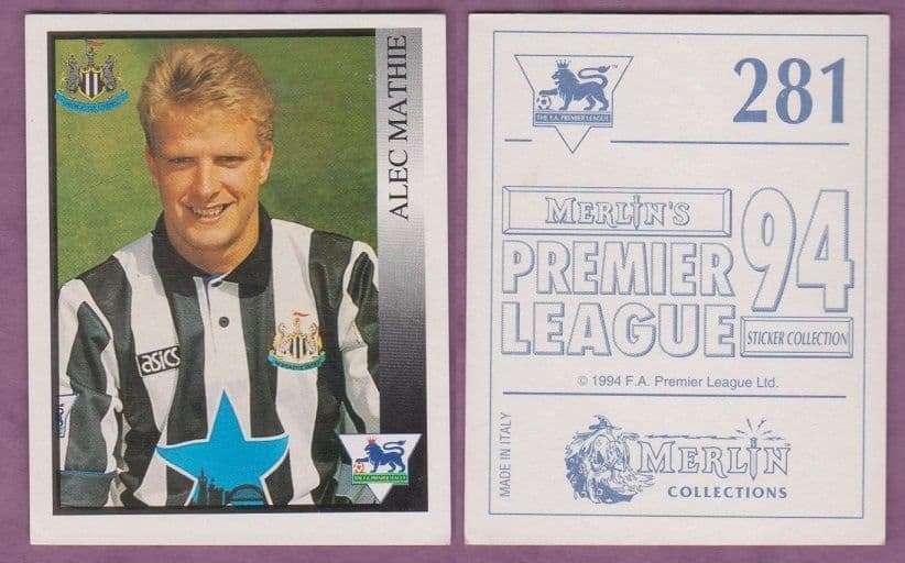 Newcastle United Alex Mathie 281