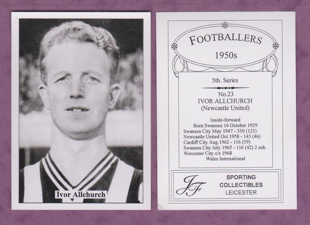 Newcastle United Ivor Allchurch Wales 23 5