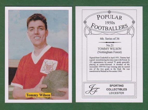 Nottingham Forest Tommy Wilson 21