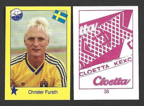 Sweden Christer Fursth 38 Kex
