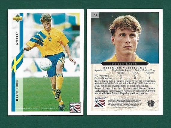 Sweden Roger Ljung 75 UD94