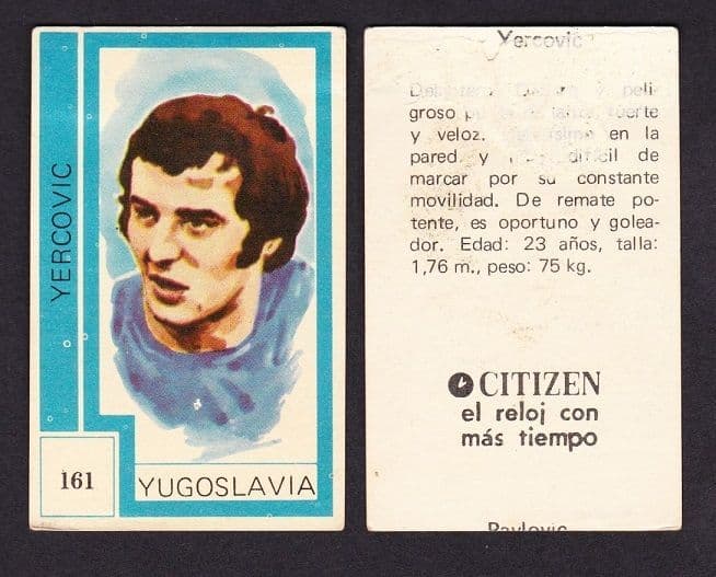Yugoslavia Jurica Jerkovic 161