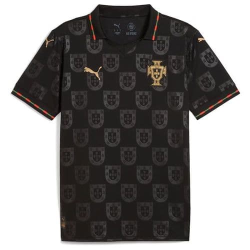 *** LIMITED EDITION ***PORTUGAL  BLACK PANTHER ADULT SHIRT 2026