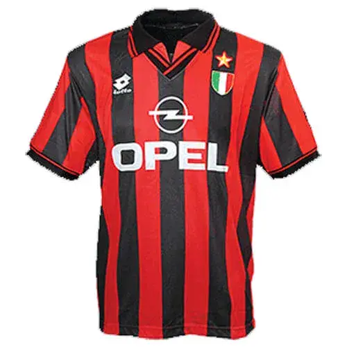 ADULT AC MILAN HOME SHIRT 1996-97