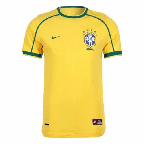 ADULT BRAZIL  HOME SHIRT 1998