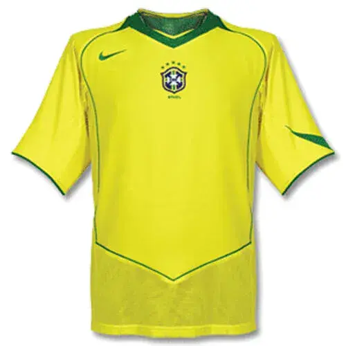 ADULT BRAZIL  HOME SHIRT 2004