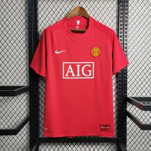 ADULT MAN UTD HOME SHIRT 2007/08