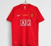 ADULT MAN UTD HOME SHIRT 2007/08