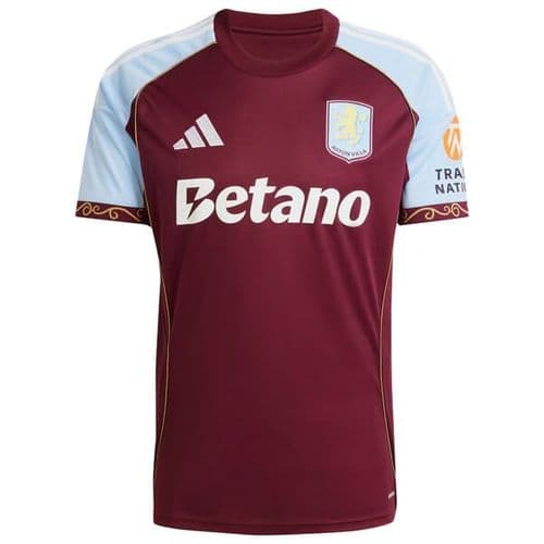 ADULT SHIRT ASTON VILLA HOME *** 2025-2026***