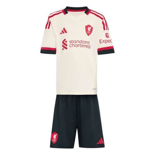 LIVERPOOL AWAY KIDS KIT 2025-2026