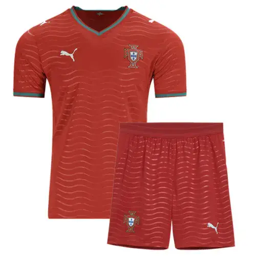 PORTUGAL  HOME KIDS KIT WORLD CUP 2026