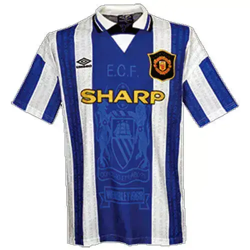 RETRO ADULT SHIRT - MAN UTD 3RD - MEDIUM SIZE. 1994-1996