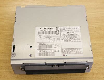 ASTON MARTIN OR VOLVO C30 S40 V50 V70 C70 6 DISC HEAD UNIT CD PLAYER 30752575-1