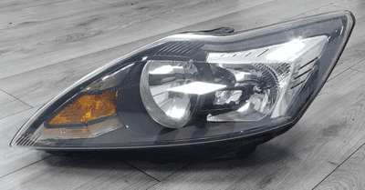 FOCUS MK2 PASSENGER FRONT LEFT BLACK CHROME HEADLIGHT 8M51-13101-DF 2008-2011