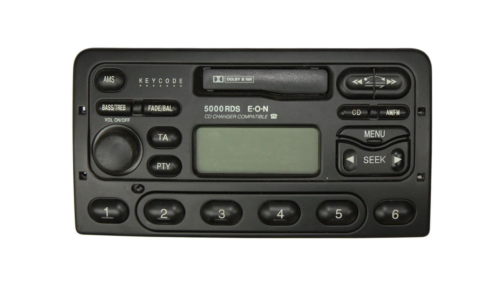 FORD 5000 RDS RADIO CASSETTE TAPE PLAYER MONDEO COUGAR PUMA FIESTA ...