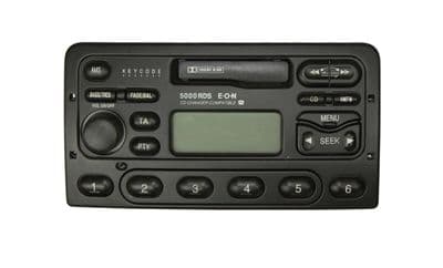 FORD 5000 RDS RADIO CASSETTE TAPE PLAYER MONDEO COUGAR PUMA FIESTA FOCUS + CODE