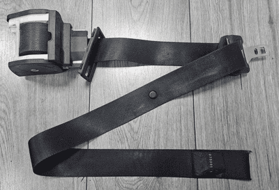 FORD FIESTA MK5 3 DOOR DRIVER RIGHT FRONT SEAT BELT 96FB-B61294-BB 1997-2001