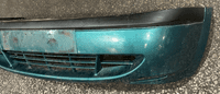 FORD FIESTA MK5 FRONT BUMPER RACING GREEN COMPLETE 1997-2002