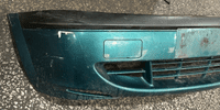 FORD FIESTA MK5 FRONT BUMPER RACING GREEN COMPLETE 1997-2002