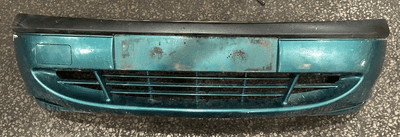 FORD FIESTA MK5 FRONT BUMPER RACING GREEN COMPLETE 1997-2002