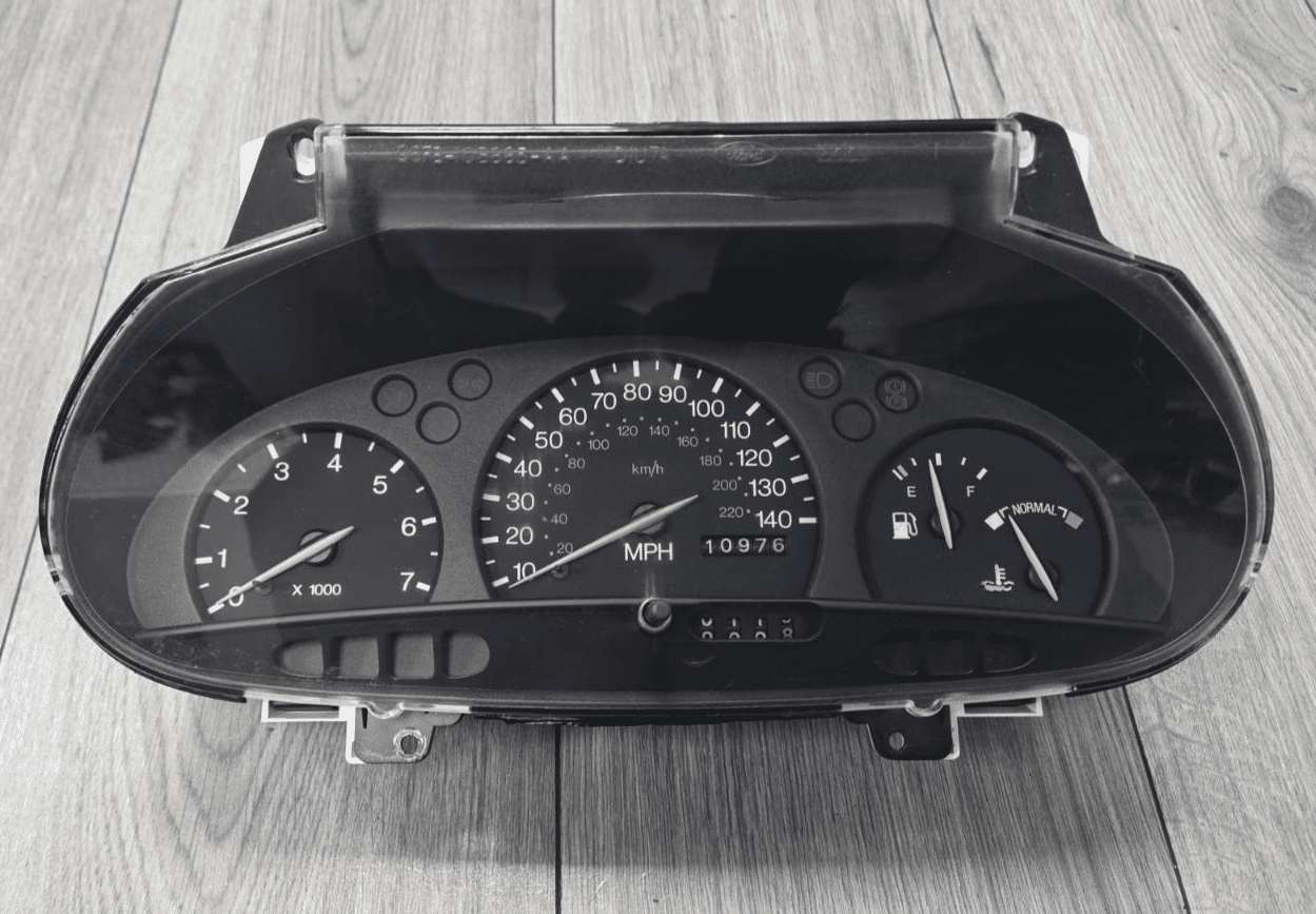 FORD FIESTA MK5 PETROL SPEEDO CLOCK INSTRUMENT CLUSTER 96FB-10849-DD ...