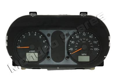 FORD FIESTA MK6 1.4 PETROL SPEEDO CLOCK CLUSTER AUTO ORANGE NEEDLE 2002 - 2004