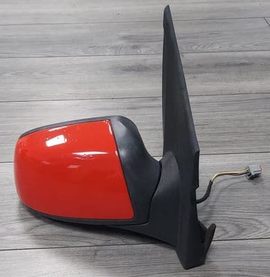 FORD FIESTA MK6 COLORADO RED DRIVER WING MIRROR DRIVER SIDE RIGHT 2006-2008