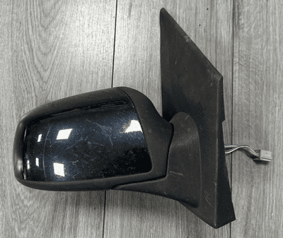 FORD FIESTA MK6 DRIVER RIGHT SIDE OSF BLACK POWER FOLD WING MIRROR 2006-2008