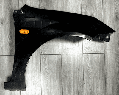 FORD FIESTA MK6 FRONT PANTHER BLACK DRIVER SIDE RIGHT WING PANEL 2002-2008