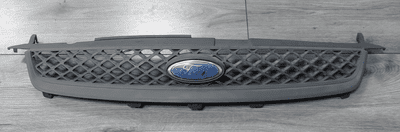 FORD FIESTA MK6 FRONT UPPER BONNET GRILL MATT GREY 6S61-8200-ACW 2006-2008
