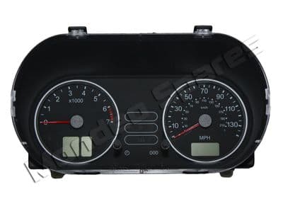 FORD FIESTA MK6 / FUSION PETROL MANUAL SPEEDO CLOCK CLUSTER RED NEEDLE 2002-2004